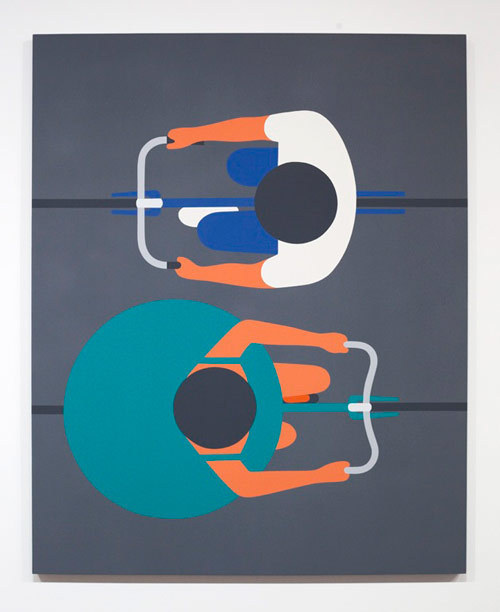 Artist designer Geoff McFetridge #illustration #top #down