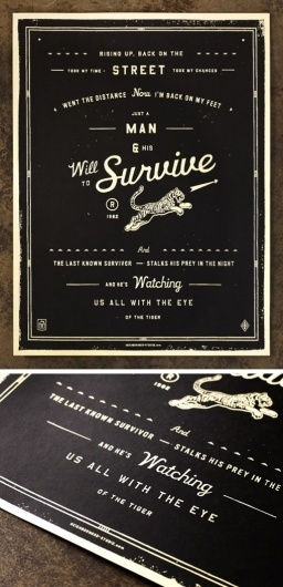 design work life » cataloging inspiration daily #design #graphic #poster #typography