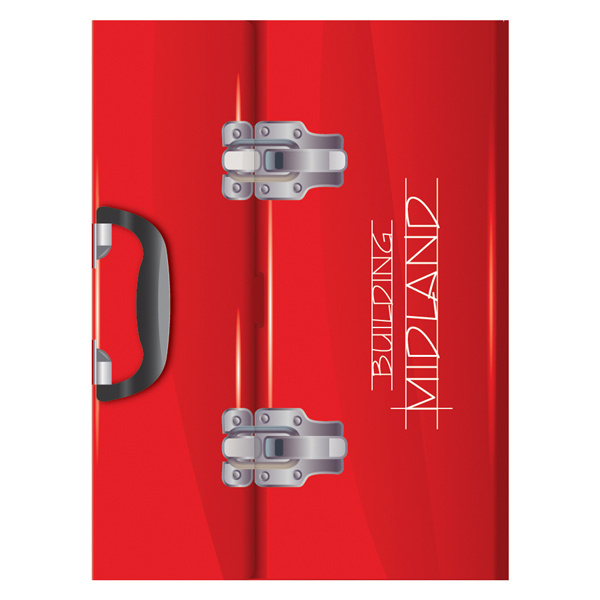 City of Midland Toolbox Presentation Folder #red #folders #presentation #toolbox #folder