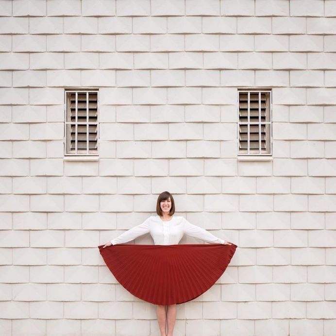 Architectural Self-Portraits by Photography Duo Daniel Rueda and Anna Devís