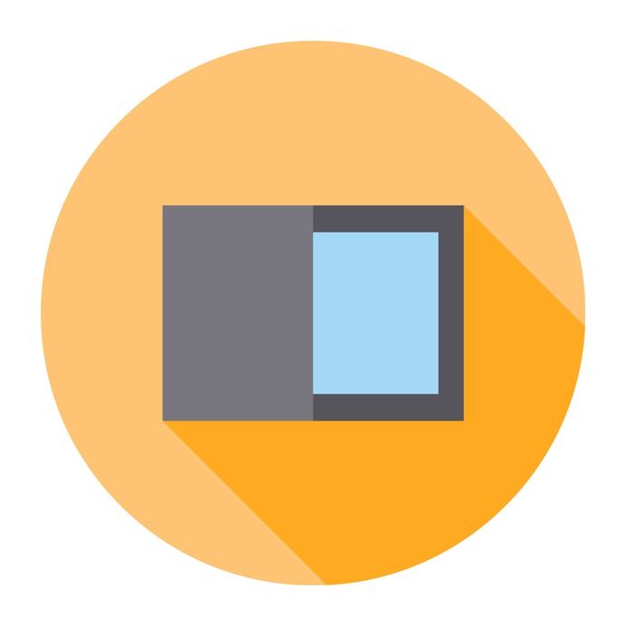 See more icon inspiration related to ui, shapes and symbols, tv, tv screen, computer monitor, tv monitor, television, screen, monitor, technology and computer on Flaticon.
