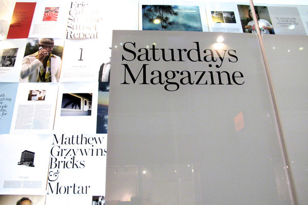 Image #surf #layout #saturdays #magazine