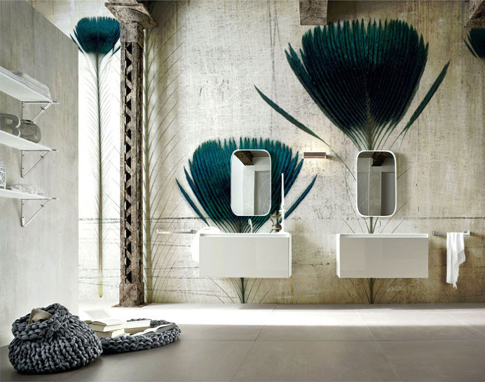 Decorative Wallpaper by Inkiostro Bianco - #wallcoverings, #walls, #walldecor