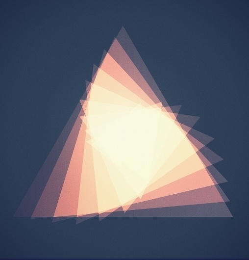 All sizes | Untitled | Flickr - Photo Sharing! #geometry #triangle #layering #gradient #opacity