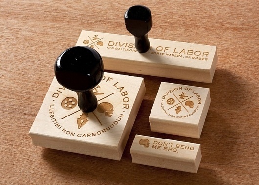 Mikey Burton / Graphic Design, Illustration and Letterpress #stamps #design #graphic #rubber