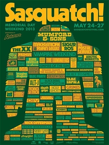 052613_SASQUATCH_sonics.gif #draplin #poster #typography