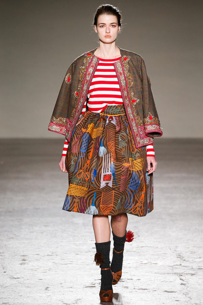Stella Jean Fall 2015 Ready-to-Wear - Collection - Gallery - Style.com #pattern #runway #fashion #jean #stella