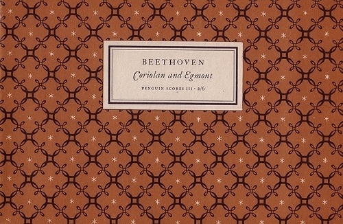 Penguin Scores no. 3: 1949 #garamond #pattern #musical #tschichold #jan #music #penguin #score