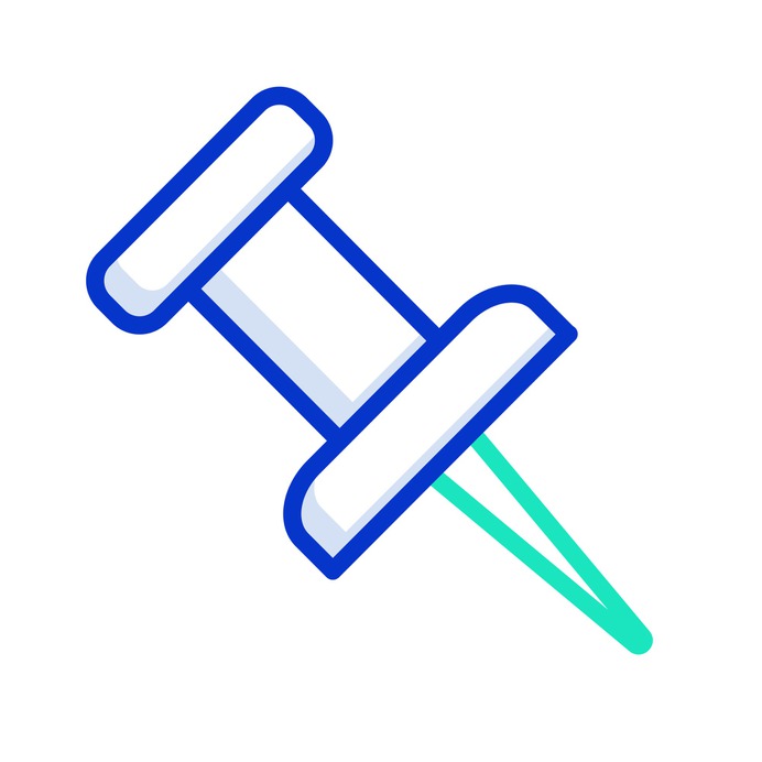 See more icon inspiration related to pin, Tools and utensils, push pin, office material, school material and attachment on Flaticon.