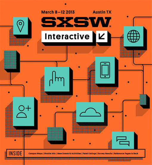 SXSW2013b_ProgramCover_Interactive_750 #illustration