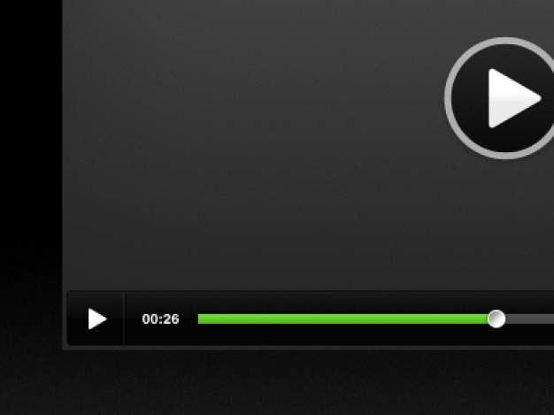 Black video player with green bar Free Psd. See more inspiration related to Green, Black, Video, Bar, Psd, Video player, Player and Horizontal on Freepik.