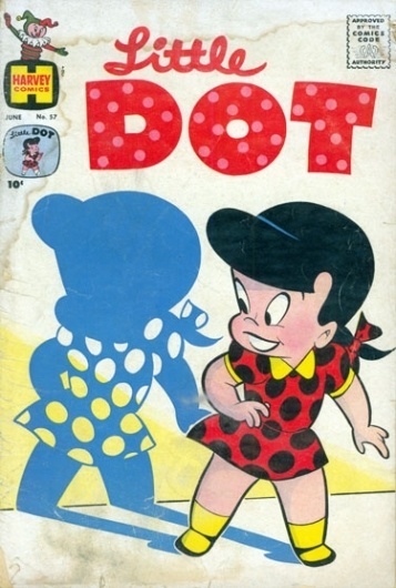 LittleDotCover375.jpg 375×556 pixels #comic #little #illustration #vintage #dot