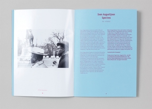 Wiels – Annual Report | Alexander Lis #design #annual #report #layout #typography
