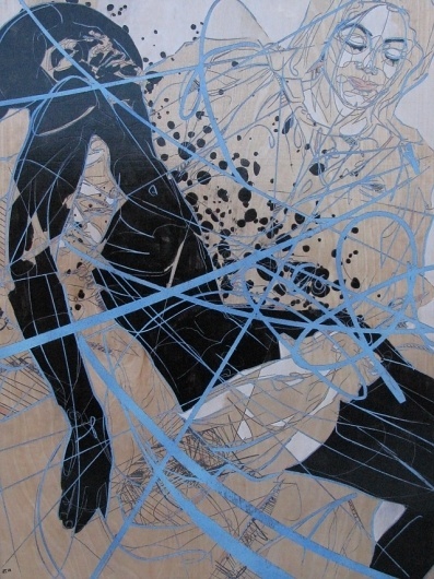 Jason Thielke #human #lines #art