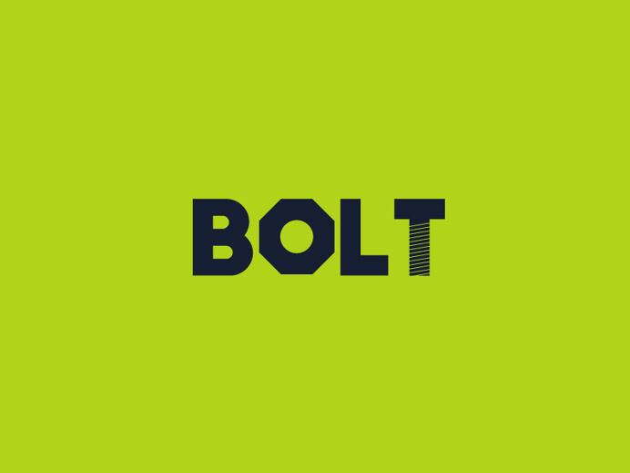 #typo #monogram #nutbolt #simple #icon #nut #logos #bolt #clever #verbicons #logotype #dumma #minima #logo