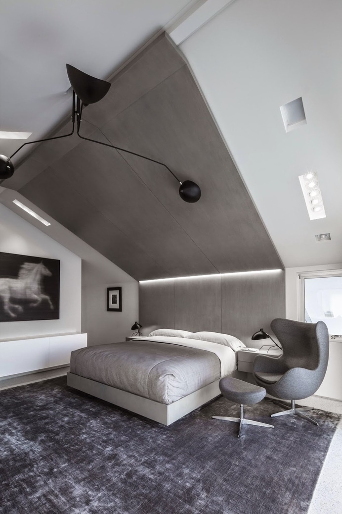 Montee Karp Residence by Patrick Tighe Architecture #bedroom #interiors #design