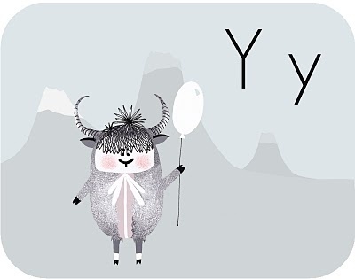 Diaper Style Memoirs: puziki #balloon #illustration #yak