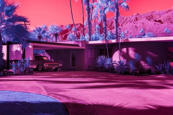 Infra Realism: Hypercolour Photos of California by Kate Ballis