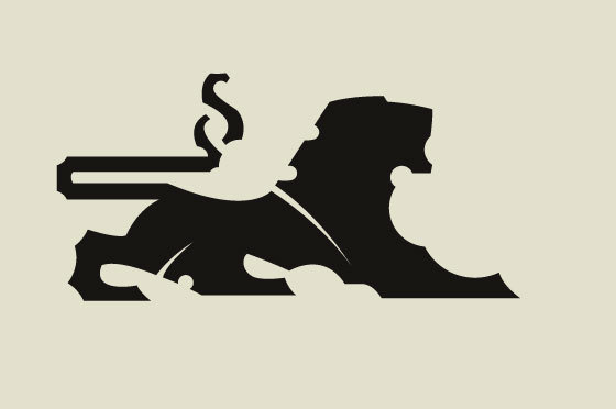 Leoni Advokater Â Identity on Behance #logo #lion #trademark #geometric