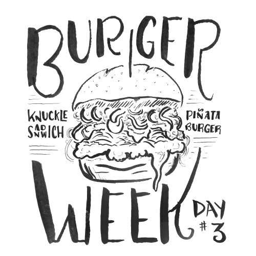 burger week sketch