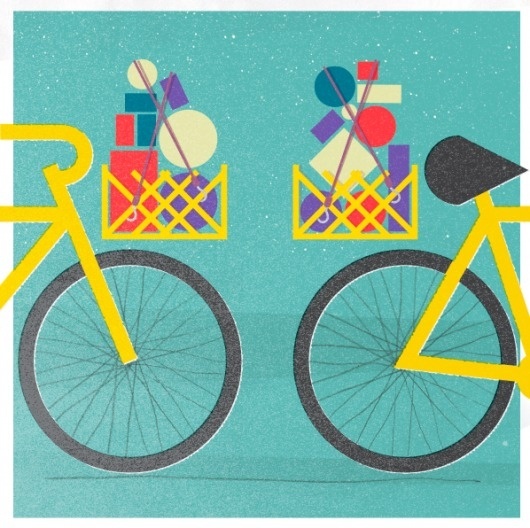 Gavin Potenza - Illustration and Design #bike #poster