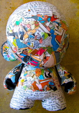 G | artonegalleryinc.com | SOLD #collage #munny