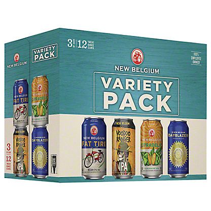 New Belgium Folly Variety Pack Beer 12 PK Cans,12 OZ