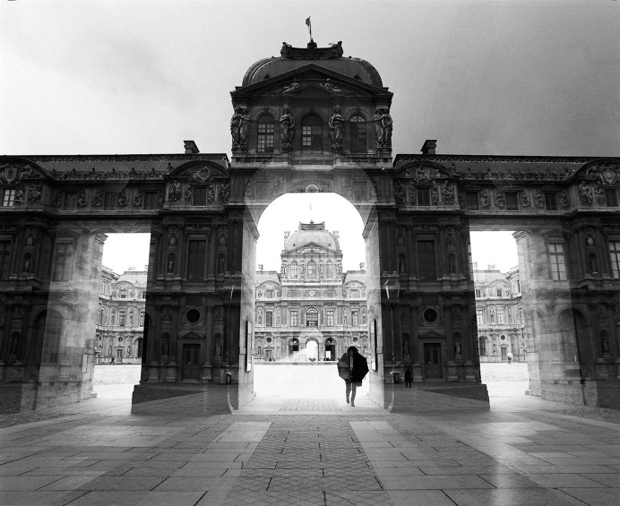 Surreal Double Exposure Analog Photography by Jeremie Dru