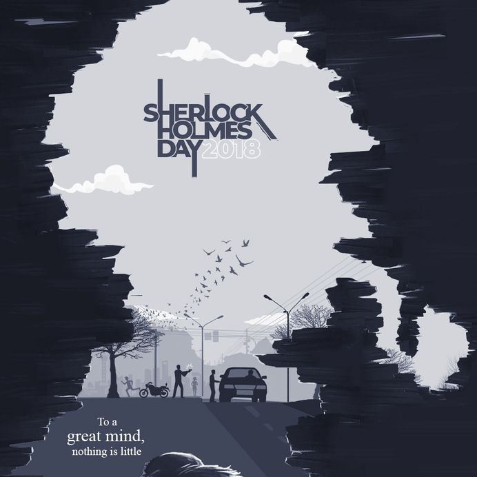 Sherlock Holmes Day #sherlock #poster #wallpaper