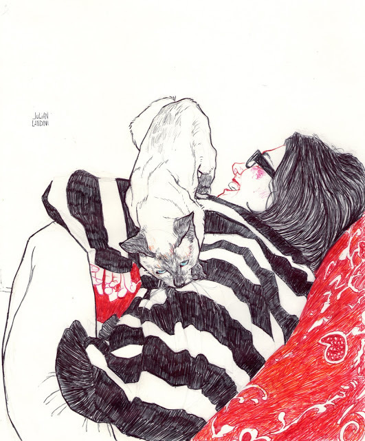 Julina landini #cat #girl