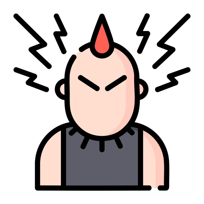 See more icon inspiration related to punk, alternative, urban, concert, style, user and social on Flaticon.