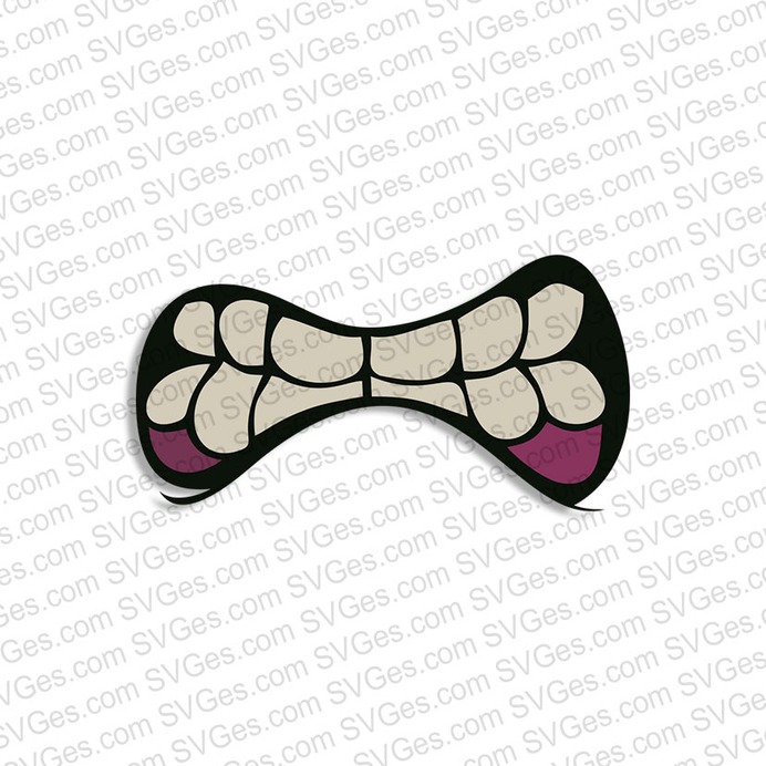 Zombie Mouth SVG