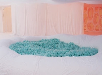 ernesto neto is considered one of the absolute leaders of brazil's contemporary art scene. #sculpture #color #art