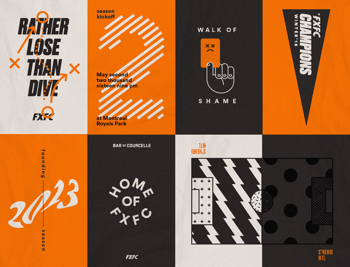 FXFC football club on Behance