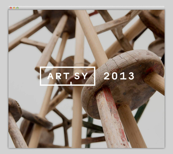 Artsy 2013 #website #layout #design #web