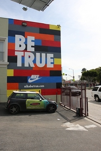 NSW Be True_Wall | Flickr - Photo Sharing! #type #nike #design #opolis