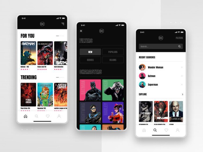 7 Free Book App UI Template for UI/UX Designer - Smashfreakz