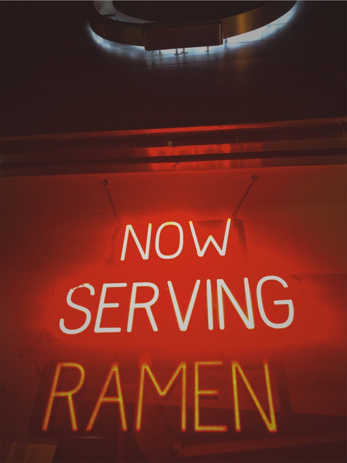 Now Serving Ramen – v-v-mcmlxi