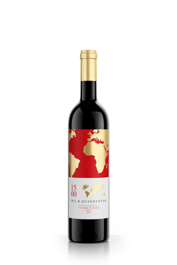 Vinho MilQuinhentos #packaging #wine #bottle
