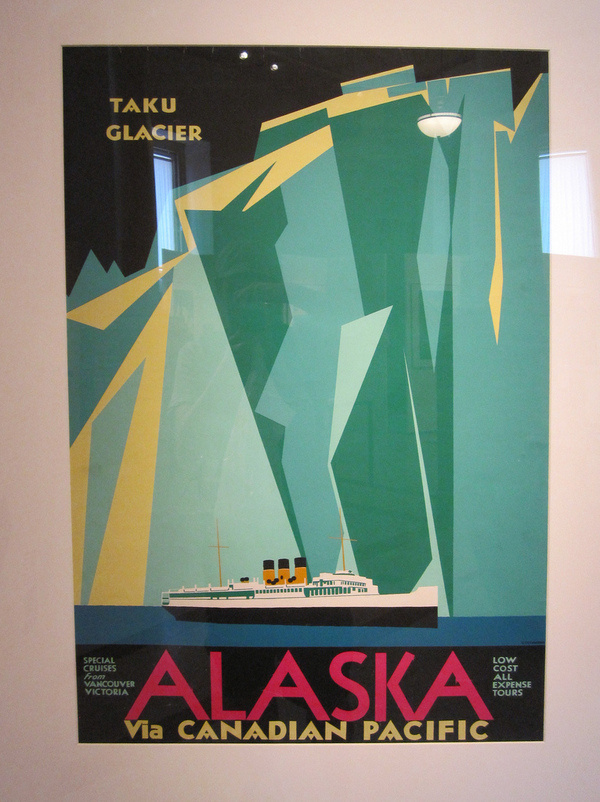 vintage poster, poster, vintage, geo, and alaska image inspiration on ...