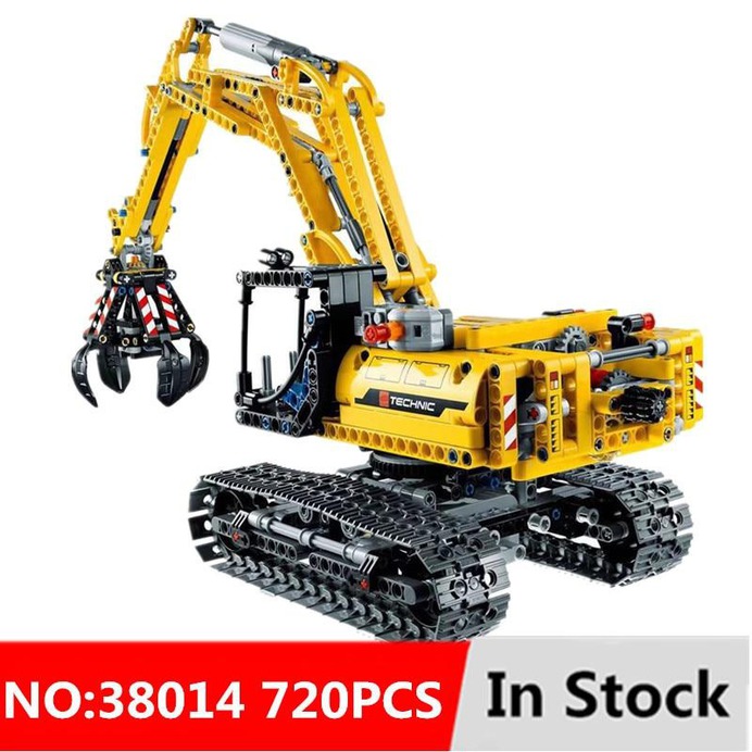 720PCS 2 in 1 Compatible Excavator Toy - Shop For Gamers