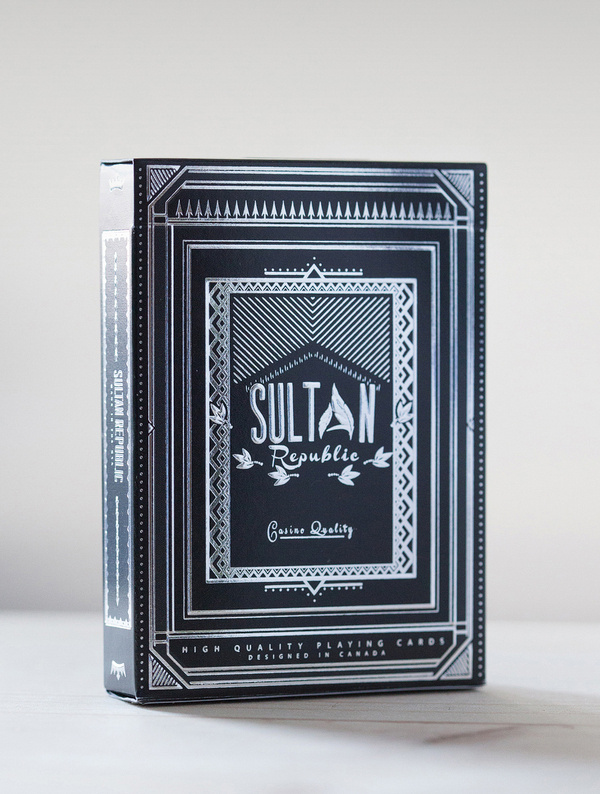 Sultan Republic #tricks #emboss #embossing #modern #deck #playing #magic #shiny #cards #foil #new