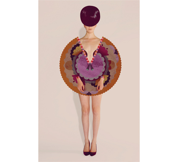 Paper doll / Lotta Nieminen #illustration #texture