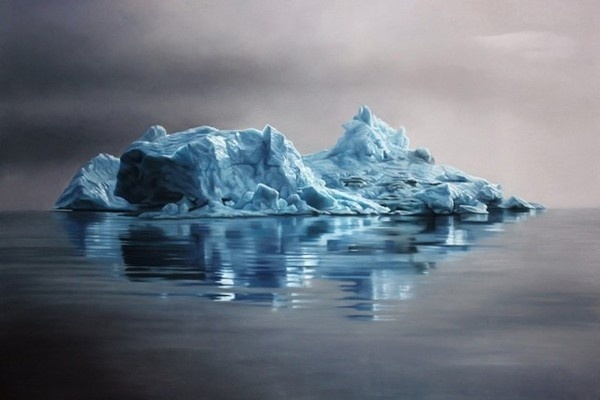 Pastel Icebergs by Zaria Forman 3 #painting #sea #art