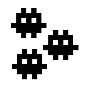 2.16.11 | A Dingbat Ate My Baby! #white #icon #black #identity #symbol #hedgehog #and #dingbat #logo #typography