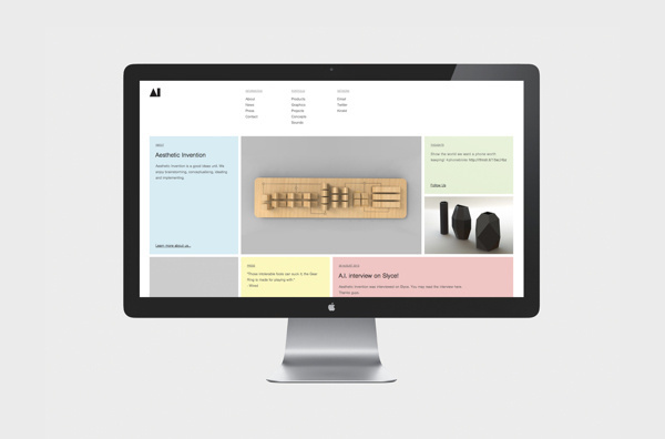 Aesthetic Invention #development #design #graphic #web