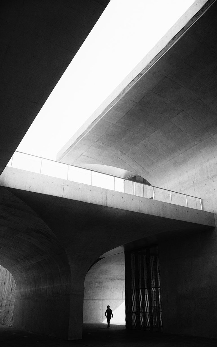 Human in Geometry. Photographer yajun