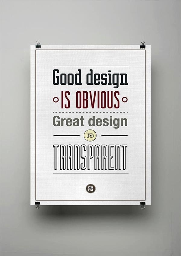 Inspiring Quotes about Design - Poster #designspirationnetcristianodomingostypog #http #typography