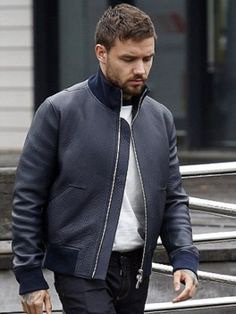 Here is a glorious item at topcelebsjackets of your favorite singer. Liam Payne looks stylish in this Black Jacket. This item is made in real leather. #americansinger #liampayne #stylishjacket #singerjacket #leatheritem #fashion #love #popular