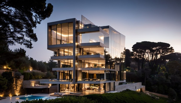 Moshe Katz Architect Design of Private Houses, luxury houses. משה כץ אדריכל תכנון ועיצוב בתי יוקרה, דירות יוקרה, בתים פרטיים ווילות בקיסריה בסביון בתל אביב ובצפון